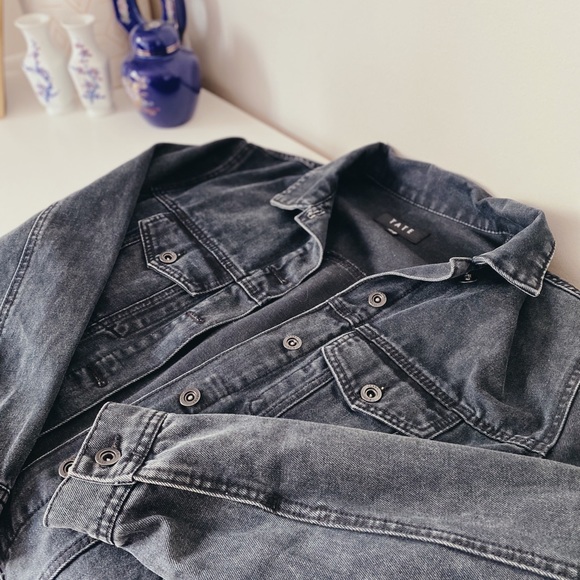 TATE Black Denim Jacket - Picture 5 of 5